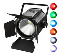 UKing COB RGBW Jeux de Lumière DJ - 200W Lumière de Scène DMX 6 en 1 - Par Light Stroboscope & Son Pour Disco Fête