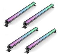 UKING - Lampe de scène - 336PCS 5050 SMD RGB LEDs Wall Wash Light Bar Stage Light for Nightclub Wedding Party Liveshow -PACK DE 4