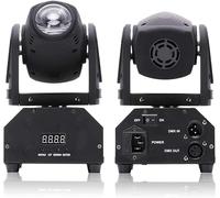UKing Mini RGBW LED Beam Lyre LED d-mx 11/13 CH Spot Lumière Disco Lumière Effets de Lumière Contrôlés par la Musique pour DJ Disco Party Club Bar Scène