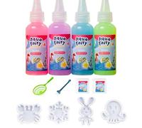 Ukisisi aquacrea 3D Magique Loisir Enfant, Magic Water Gel, 100MLx6 Bottles Jouet De Gel d'eau Magique, Jouets Créatifs en Gels Magiques, Kit De Perles d'animaux d'eau De Gels Magiques 3D Créatifs