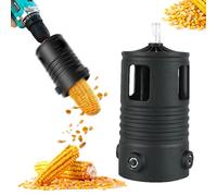 Ukisisi Batteuse De Maïs, Décapant Électrique pour Épi De Maïs, Grattoir À Maïs Rapide, Séparateur Automatique De Grains De Maïs, Batteur De Maïs Électrique sans Éclaboussures