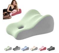 Ukisisi Butt Cushion for Couples,Pillowcase Wedge Pillow Memory Foam,Provides Intimate Support,Fast Rebound After Impact,Suitable for Home Use,Neck Waist Relief Ideal for Sitting and Lying-E