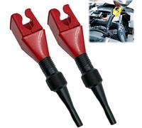 Ukisisi Flexible Draining Tool Snap Funnel,Universal Flexible Draining Oil Snap Plastic Funnel, Flexible Draining Tool Oil Funnel,sans Déversement, Universel pour Voitures Et Motos