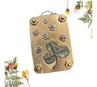Ukisisi Micro Flower Press,Mini Flower Embosser,Functional Micro Flower Press Locket, Botanical Art & Crafts DIY Metal Embossing, The Best Gift for Plant Lovers and Craft Lovers
