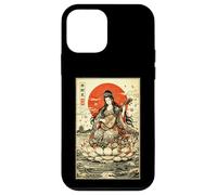 Ukiyo-e Benzaiten Mythologie Japonaise Déesse Bouddhiste Coque pour iPhone 12 Mini