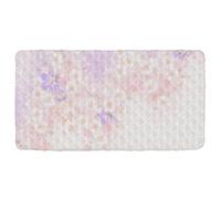 Ukiyo-e Drap de lit de voyage imperméable pour petit espace Motif fleurs de cerisier japonais 127 x 63,5 cm (drap, lit non inclus)