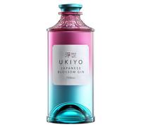 Ukiyo Japanese Blossom Gin 40% Vol. 0,7l