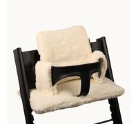 UKJE Coussin Compatible avec Les Coussins de la Chaise Haute Stokke Tripp Trapp | Destiné aux chaises Hautes Stokke - Teddy Ecru