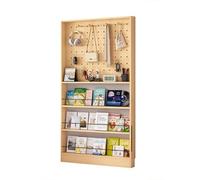 Ukkajovlex Strong Floor Bookshelf Easy to Install Book Shelf Holder 40-120cm Wide Bookcase Decor 6 Feet High Bookshelves for Bedroom Multifunctional Wall Thin Bookshelf Open Display Shelves(39in)