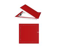 Ukkajovlex Trappe De Visite 300x300mm Cache Compteur Electrique,Onze Couleurs, Alliage D'aluminium Cache Compteur Electrique Mural 400x600 500x400 550x600mm Cache Boite Electrique(Red,30x60cm/12 x24)