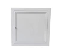 Ukkajovlex Trappe De Visite 45x55 60x60 55x90 85x85cm Panneau D'Accès Encastré, Cache Compteur Electrique,Cache Inspection Etanche - Cadre en Aluminium & Acier Galvanisé, Peignable(46x71cm)