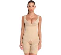 UKKD Culotte rembourrée fesse Shapewear Femmes Body Full Minceur Body Corset Taille Taille Formateur Sous-vêtements PostPartum Récupération