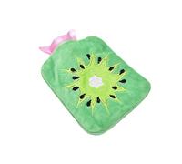 UKKO Bouillotte 2P Portable Belle Bande Dessinée Bouteille d'eau Chaude Chaude Chaude du Ventre Trésor Dessin Animé Chauffe-Mains Rempli Mini-Explosion-Kiwi