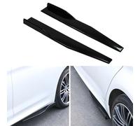 Uklal 2 PCS Voiture ABS Jupes Latérales, pour Peugeot Expert 2017-2022 D'extension à Bascule Séparateur Carrosserie décoration Accessoires,A/75cm