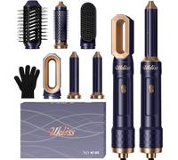 UKLISS Brosse Soufflante Brushing 6 en 1, Hair Styler & Sèche Cheveux avec Hair Dryer, Boucleur a Cheveux Automatique, Lisseur cheveux, Thermal Brush, Airbrush Multistyler, Cadeaux pour Femmes Styling