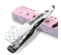 UKLISS Fer à lisser à vapeur, largeur 40 mm, avec écran LCD, vapeur puissante, lisseur de cheveux, pour tous les types de cheveux, protection professionnelle, 100 ℃ à 230 ℃