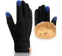 UKNOWISA Gants Hiver Thermique Gants Doublure en laine écran Tactile pour Cyclisme Randonnée Escalade Femme Homme