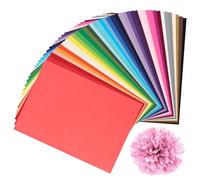 UKOFEW 400 Feuilles Papier de Soie,40 Couleurs Papier D'emballage,Papier de Soie Emballage Coloré pour DIY et Loisirs Créatifs, d'Emballage Cadeau (29 x 20 cm)