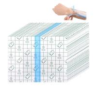 UKOFEW Lot de 20 pansements de douche, 12 x 15 cm, transparents, pour tatouage, tatouage, bandages imperméables, transparents pour le sport, la douche