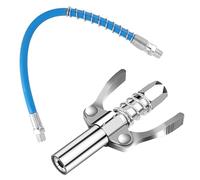 UKOFEW Raccord de Pistolet à Graisse Coupleur,Embout Pompe a Graisse avec 30cm Tuyau Flexible,Coupler G pour Pompe à Graisse,pour Tous Les Types de Presses à Graisse