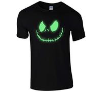 UKPrintwear T-shirt Smiling Jack - Noir - Large