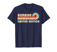 Ukraine Country Travel Vacation Souvenir T-Shirt, Homme, Bleu Marine, L