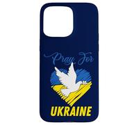 Ukraine Cœur colombe Coque pour iPhone 15 Pro Max