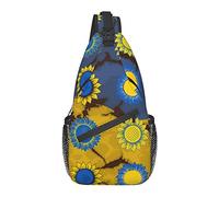 Ukraine Drapeau Tournesols Floral Sac à bandoulière