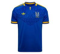 Adidas Performance Maillot Ukraine 26 Away bleu et jaune Taille XXL