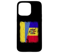 Ukraine Moldavie Demi-Drapeau Ukrainien Moldave Heritage Coque pour iPhone 15 Pro Max