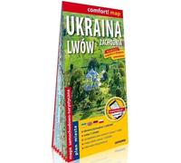Ukraine occidentale, Lviv, 1:500 000 / 1:10 000 carte routière, carte touristique Expressmap