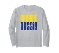 Ukraine Russie Unie Ensemble fière Histoire Manche Longue