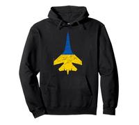 Ukraine Su-27 Flanker Jet Fighter Avion Drapeau Sweat à Capuche