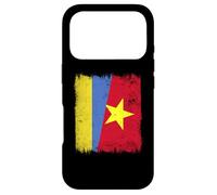 Ukraine Vietnam Demi Drapeau Ukrainien Vietnamien Histoire Coque pour iPhone 17 Pro