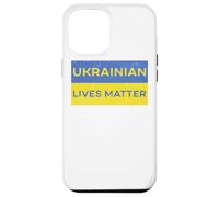 Ukrainian Lives Matter Free Ukraine Liberté Paix Solidarité Coque pour iPhone 12 Pro Max