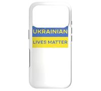 Ukrainian Lives Matter Free Ukraine Liberté Paix Solidarité Coque pour iPhone 17 Pro