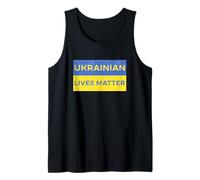 Ukrainian Lives Matter Free Ukraine Liberté Paix Solidarité Débardeur