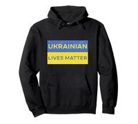 Ukrainian Lives Matter Free Ukraine Liberté Paix Solidarité Sweat à Capuche