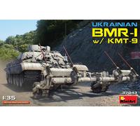 Ukrainien BMR-1 W/KMT-9 Char 1:35 Kit De Modèle En Plastique MINIART