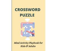 UKS Crossword Puzzle Books for Adults: Easy to Medium level 90 Puzzles, Mind Activity Playbook For kids to adults