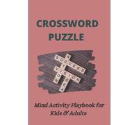 UKS Crossword Puzzle Books for Adults: Easy to Medium level 90 Puzzles, Mind Activity Playbook For kids to adults