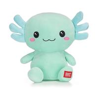 UKToyworld Kawaii Kuties Peluche Salamandre 25,4 cm Axolotl Soft Squashy Pastel Geen Peluche