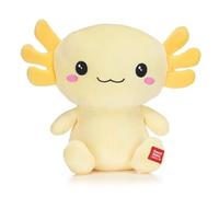 UKToyworld Kawaii Kuties Peluche Salamandre Jaune Pastel 25 cm