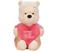 UKToyworld Winnie l'ourson Love Peluche 30,5 cm tenant un cœur