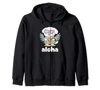 Ukulélé Aloha pour chiot Kawaii Sweat à Capuche