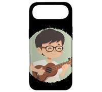 Ukulele Boy Graphic Cavaquinho Leçons de Musique Coque pour iPhone Air