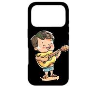 Ukulele Boy Graphic Hawaiian Music Coque pour iPhone 17 Pro