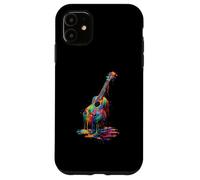 Ukulélé coloré Goutte à Goutte Coque pour iPhone 11