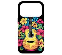 Ukulele Comic Look Cavaquinho Leçons de Musique Coque pour iPhone 17 Pro