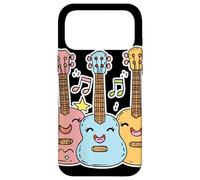 Ukulele Comic Style Cavaquinho Leçons de Musique Coque pour iPhone 17 Pro Max